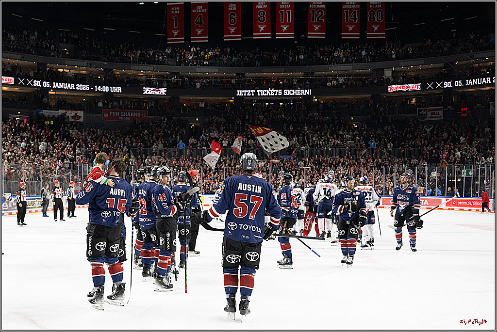 PENNY DEL 1; Kölner Haie - Red Bull München; Köln, 03.01.2025