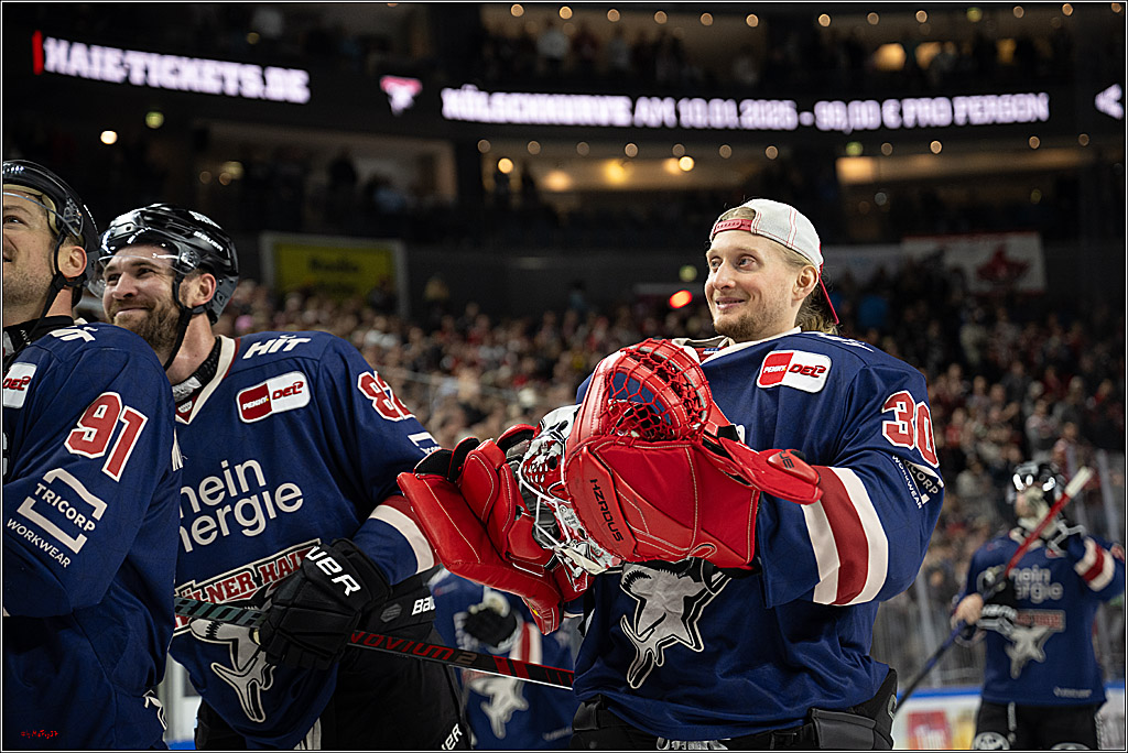 PENNY DEL 1; Kölner Haie - Red Bull München; Köln, 03.01.2025