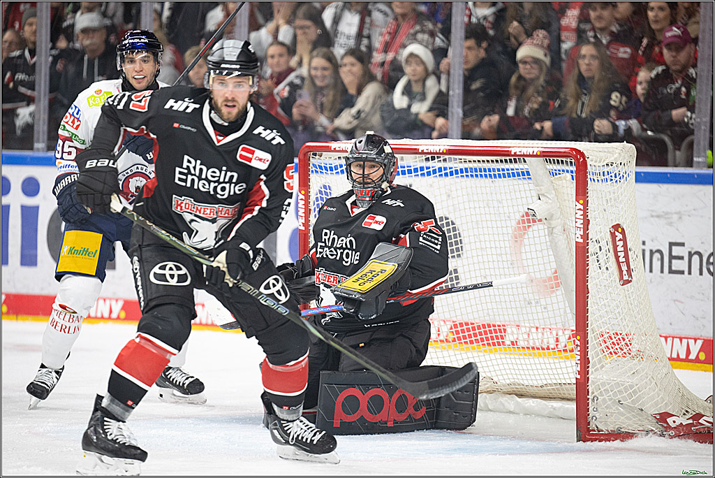 PENNY DEL; Koelner Haie- Eisbaeren Berlin; Koeln, 07.01.2025