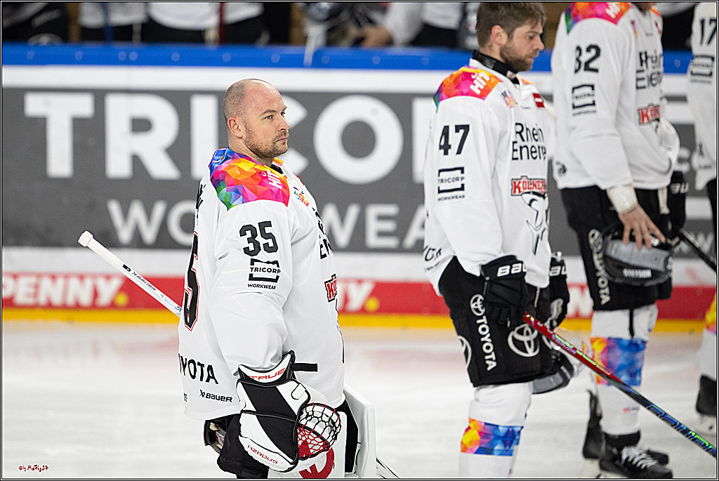 PENNY DEL 1; Kölner Haie - Grizzlys Wolfsburg; Köln, 10.01.2025