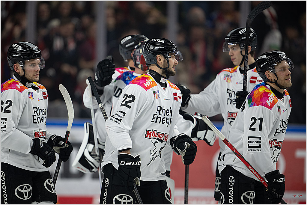 PENNY DEL 1; Kölner Haie - Grizzlys Wolfsburg; Köln, 10.01.2025