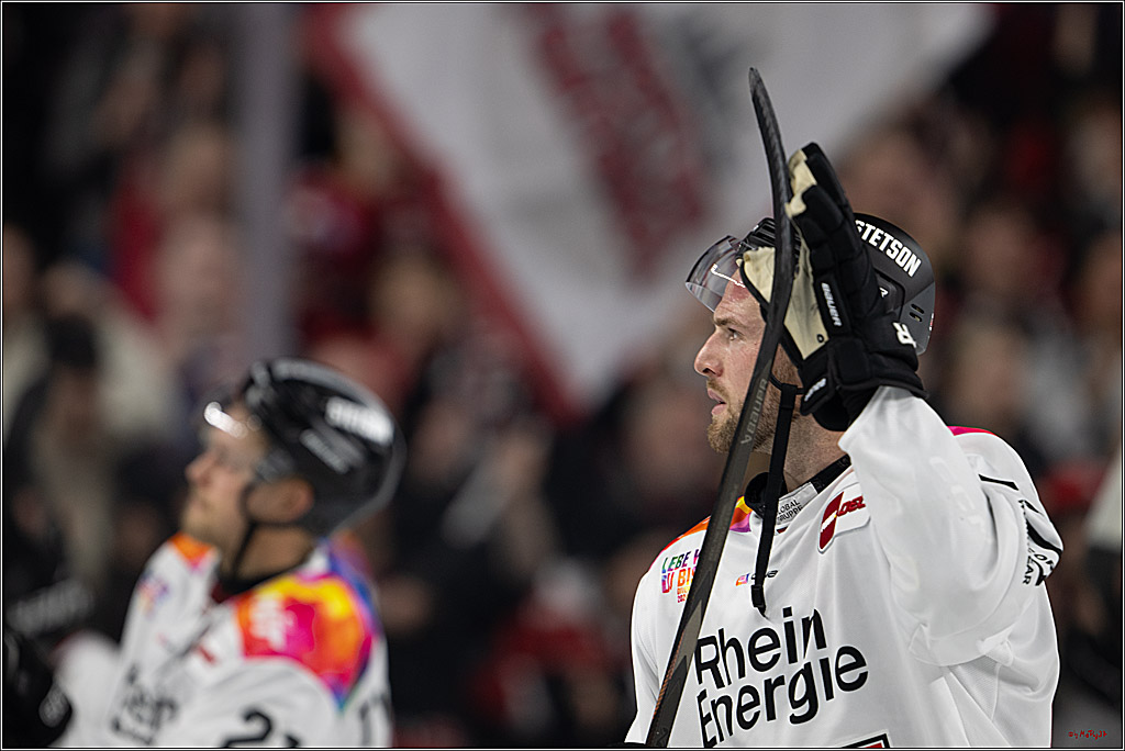 PENNY DEL 1; Kölner Haie - Grizzlys Wolfsburg; Köln, 10.01.2025