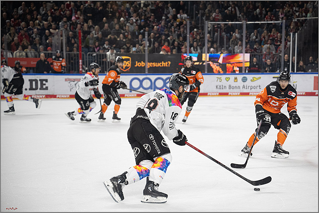 PENNY DEL 1; Kölner Haie - Grizzlys Wolfsburg; Köln, 10.01.2025