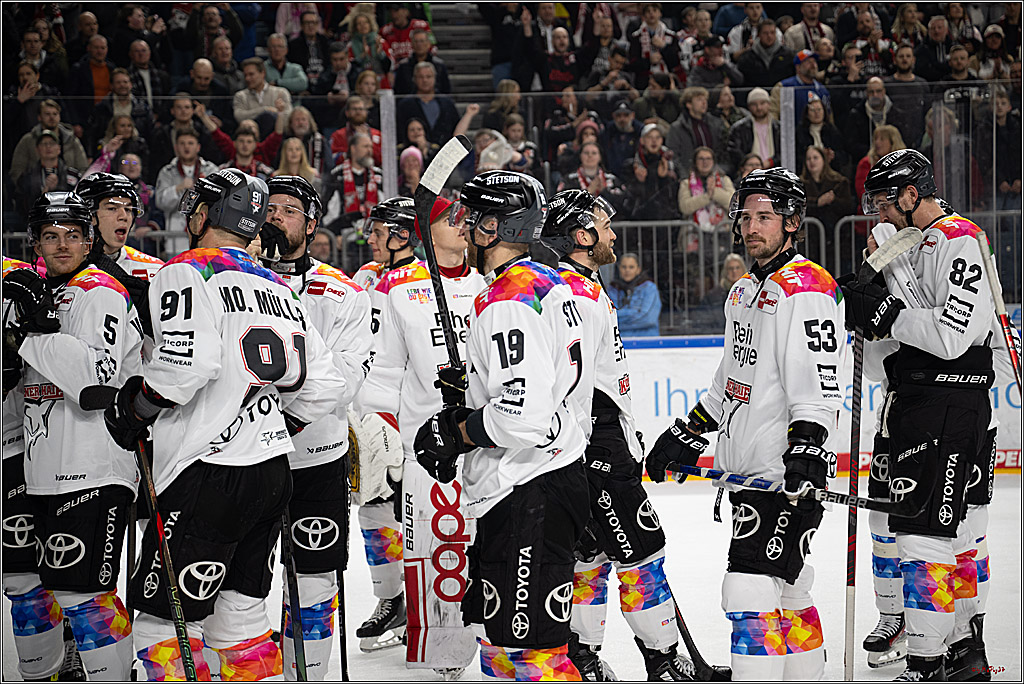 PENNY DEL 1; Kölner Haie - Grizzlys Wolfsburg; Köln, 10.01.2025