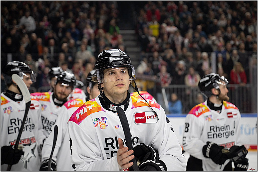 PENNY DEL 1; Kölner Haie - Grizzlys Wolfsburg; Köln, 10.01.2025