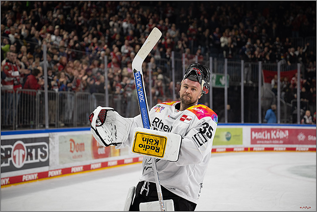 PENNY DEL 1; Kölner Haie - Grizzlys Wolfsburg; Köln, 10.01.2025
