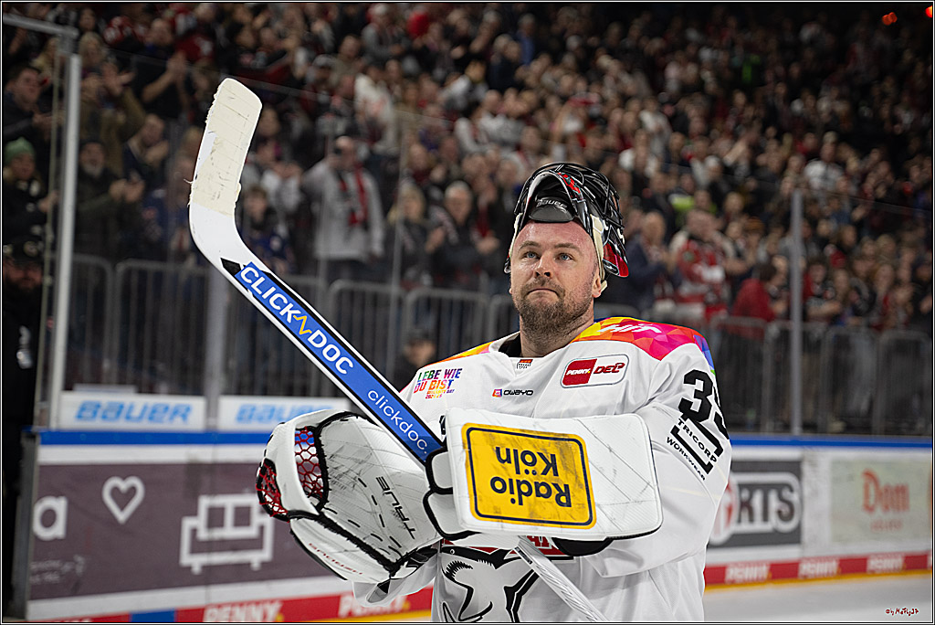 PENNY DEL 1; Kölner Haie - Grizzlys Wolfsburg; Köln, 10.01.2025