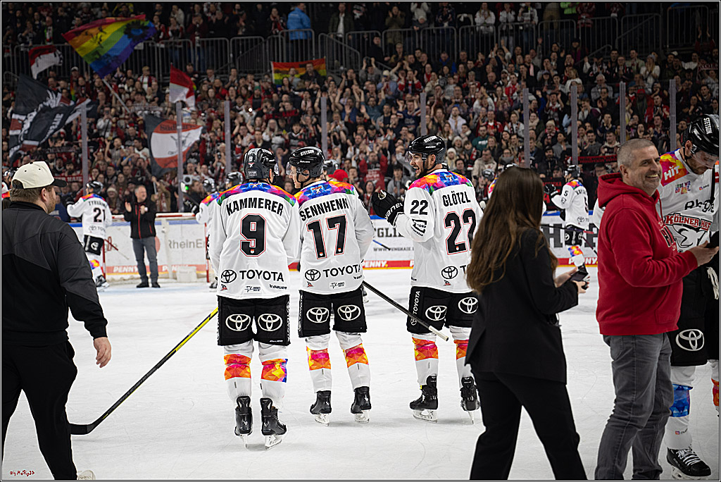 PENNY DEL 1; Kölner Haie - Grizzlys Wolfsburg; Köln, 10.01.2025