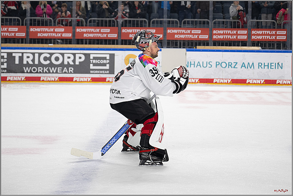 PENNY DEL 1; Kölner Haie - Grizzlys Wolfsburg; Köln, 10.01.2025