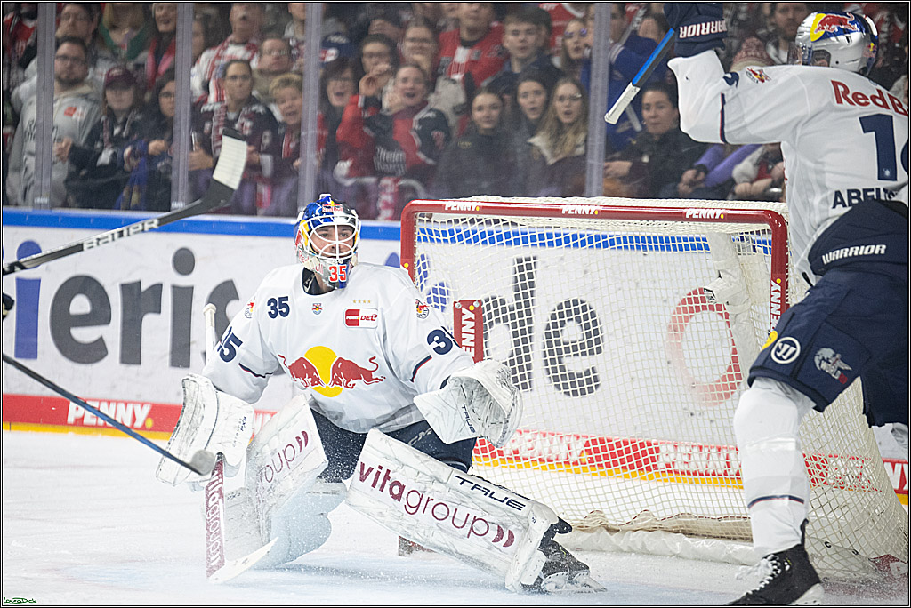 PENNY DEL; Koelner Haie-EHC Red Bull Muenchen; Koeln, 28.01.2025