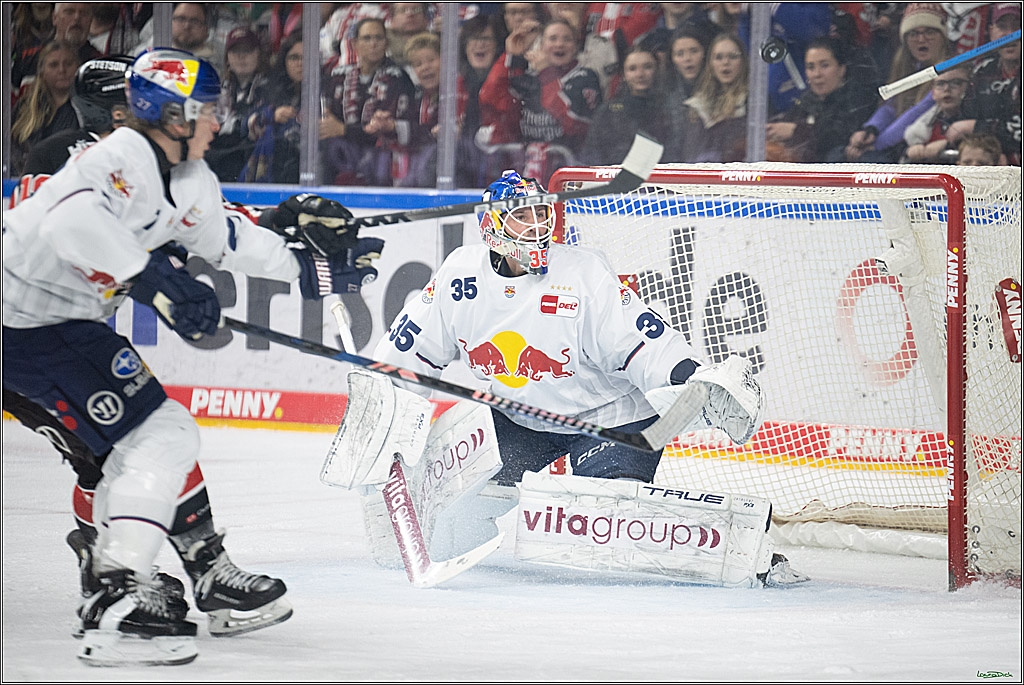 PENNY DEL; Koelner Haie-EHC Red Bull Muenchen; Koeln, 28.01.2025