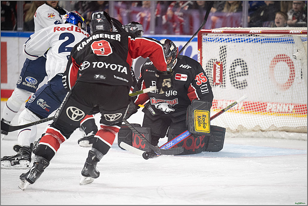 PENNY DEL; Koelner Haie-EHC Red Bull Muenchen; Koeln, 28.01.2025