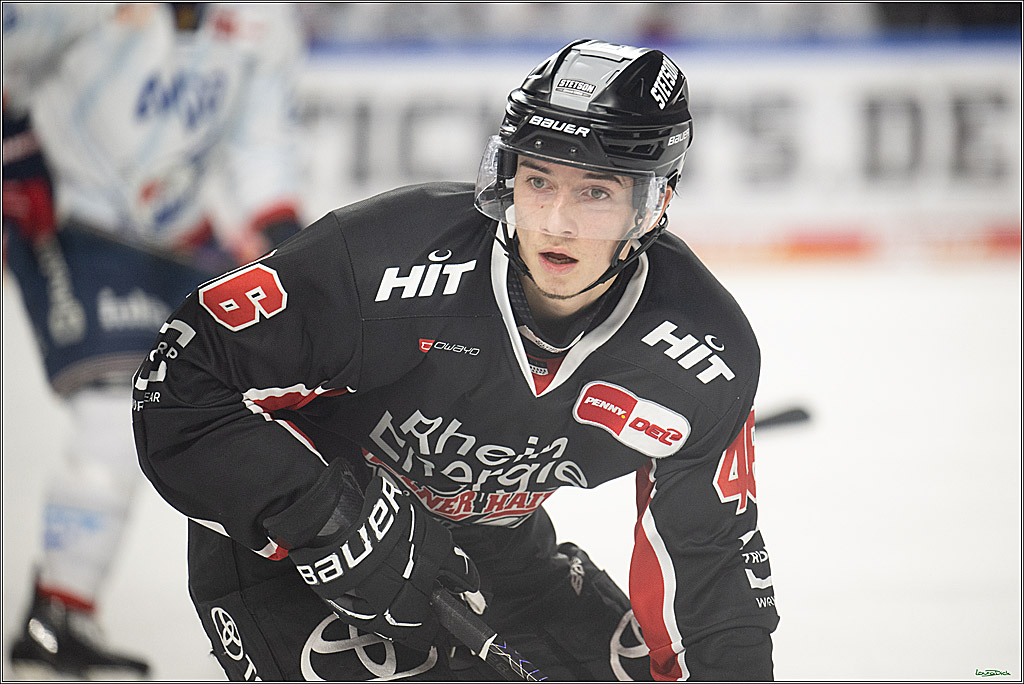 PENNY DEL; Koelner Haie-Adler Mannheim; Koeln, 02.02.2025