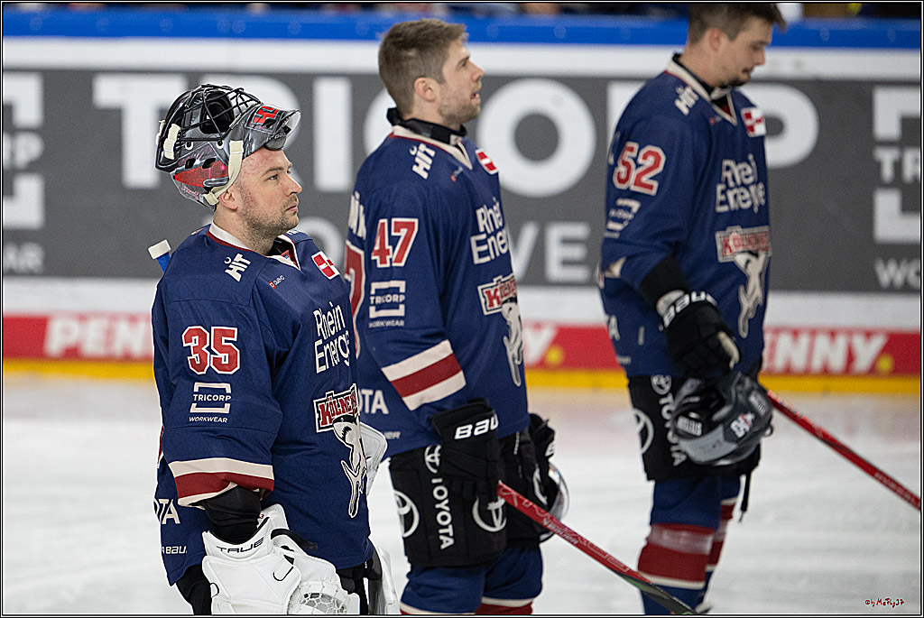 PENNY DEL 1; Kölner Haie - Iserlohn Roosters; Köln, 04.03.2025