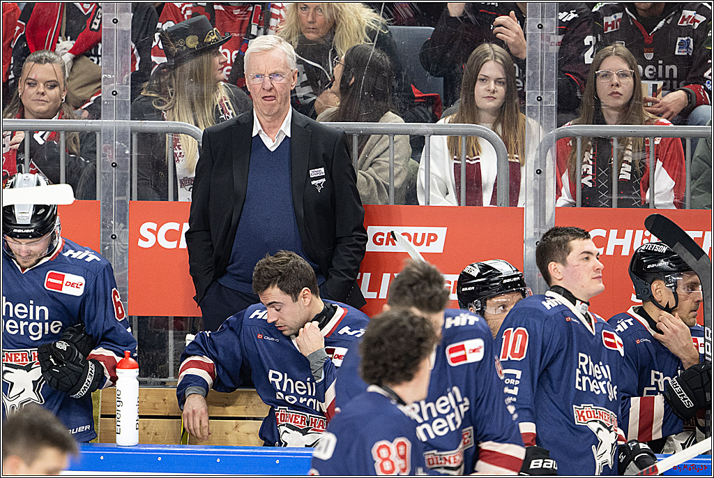 PENNY DEL 1; Kölner Haie - Iserlohn Roosters; Köln, 04.03.2025