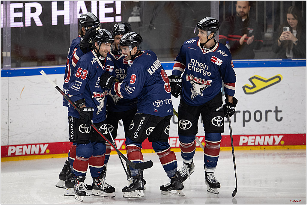 PENNY DEL 1; Kölner Haie - Iserlohn Roosters; Köln, 04.03.2025