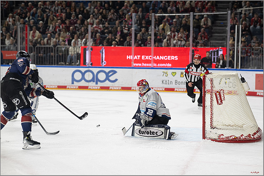 PENNY DEL 1; Kölner Haie - Iserlohn Roosters; Köln, 04.03.2025
