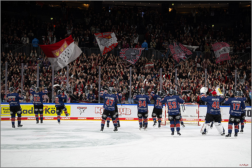 PENNY DEL 1; Kölner Haie - Iserlohn Roosters; Köln, 04.03.2025