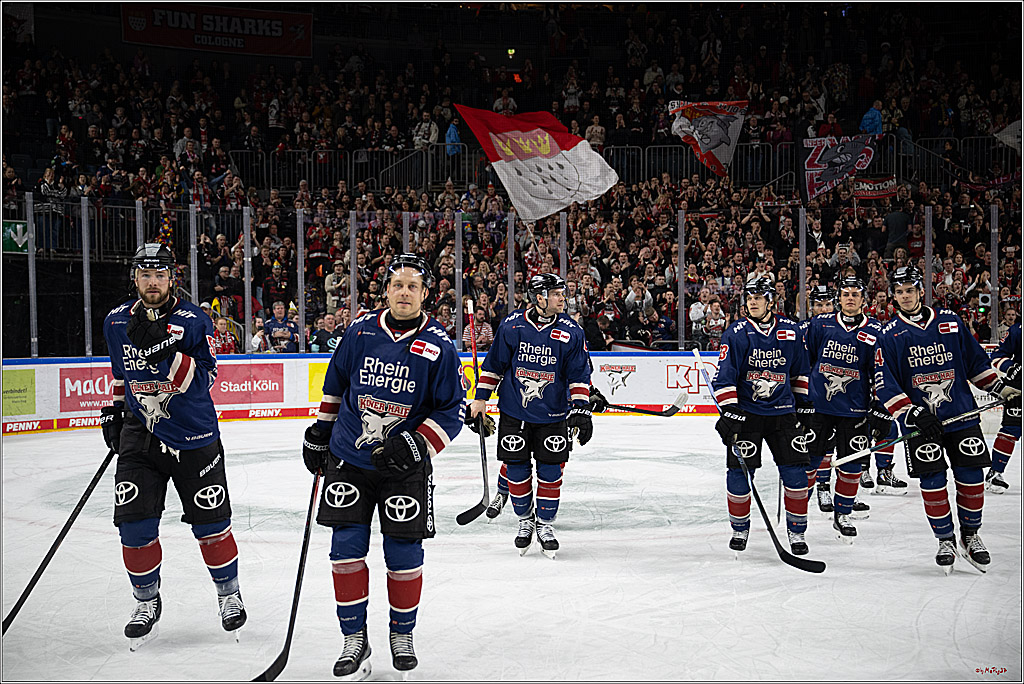 PENNY DEL 1; Kölner Haie - Iserlohn Roosters; Köln, 04.03.2025