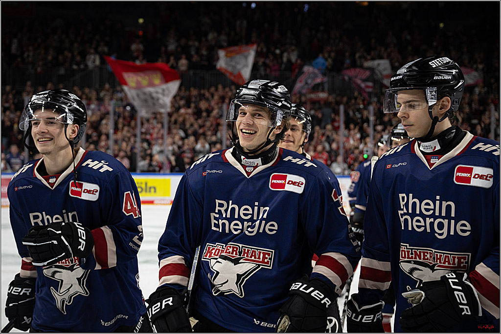 PENNY DEL 1; Kölner Haie - Iserlohn Roosters; Köln, 04.03.2025
