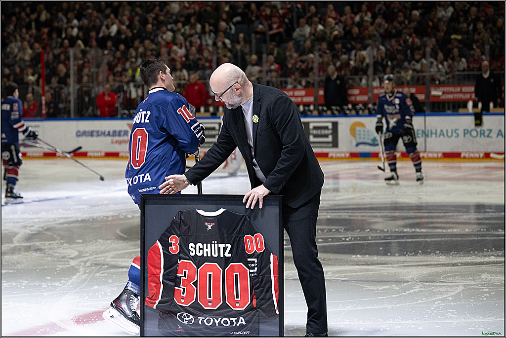 PENNY DEL; Koelner Haie-Iserlohn Roosters; Koeln, 04.03.2025