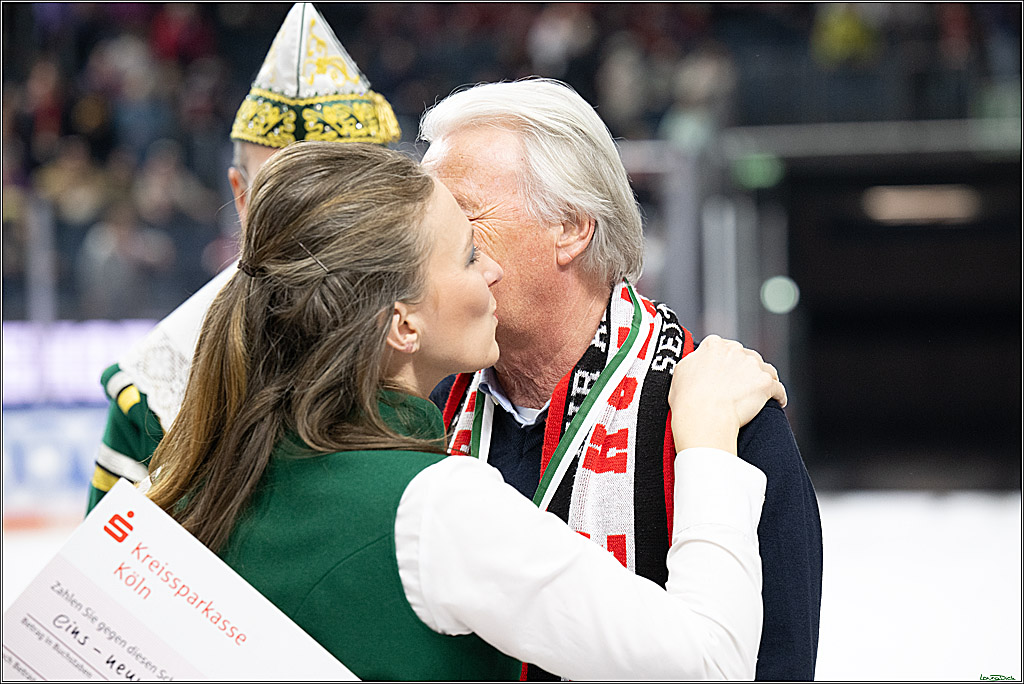 PENNY DEL; Koelner Haie-Iserlohn Roosters; Koeln, 04.03.2025