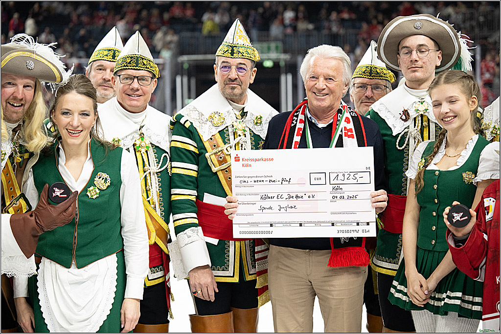 PENNY DEL; Koelner Haie-Iserlohn Roosters; Koeln, 04.03.2025