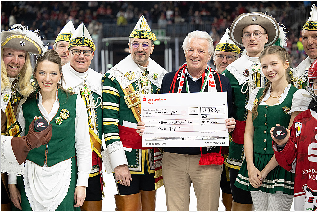 PENNY DEL; Koelner Haie-Iserlohn Roosters; Koeln, 04.03.2025