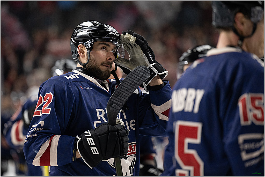 PENNY DEL; Koelner Haie-Iserlohn Roosters; Koeln, 04.03.2025