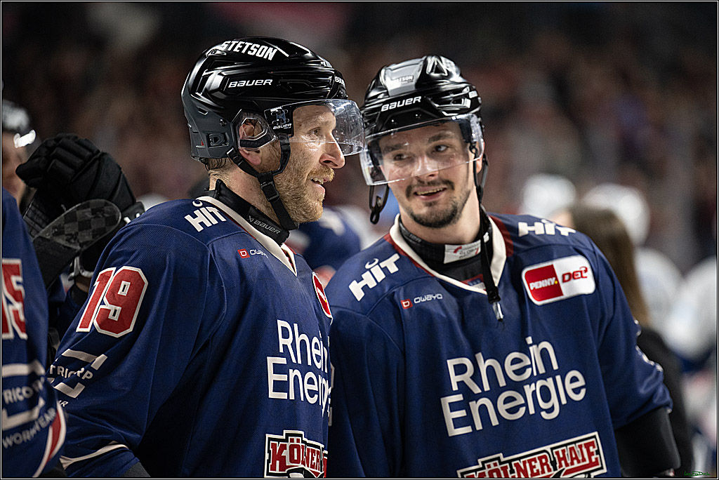 PENNY DEL; Koelner Haie-Iserlohn Roosters; Koeln, 04.03.2025