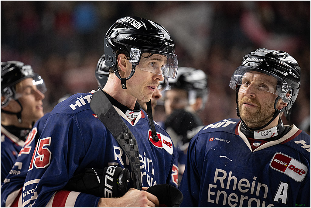 PENNY DEL; Koelner Haie-Iserlohn Roosters; Koeln, 04.03.2025