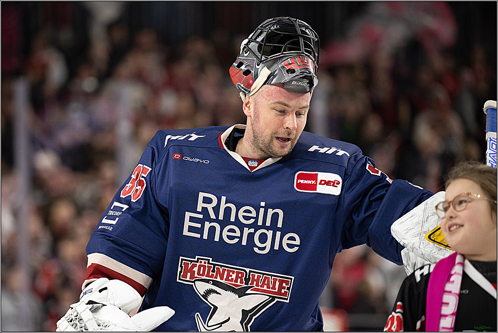 PENNY DEL; Koelner Haie-Iserlohn Roosters; Koeln, 04.03.2025