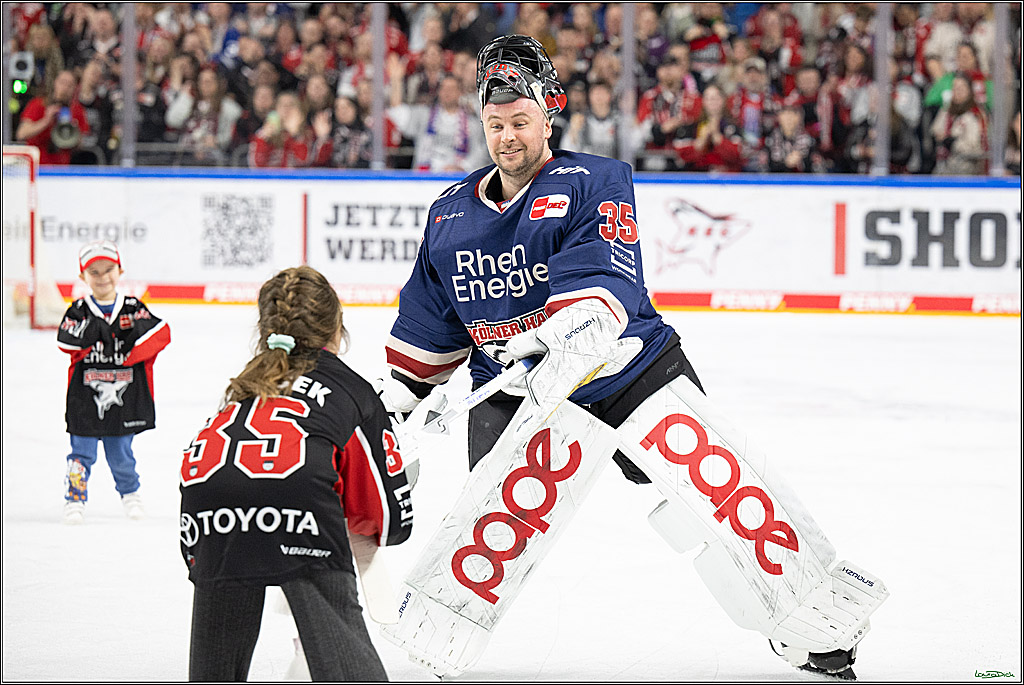 PENNY DEL; Koelner Haie-Iserlohn Roosters; Koeln, 04.03.2025