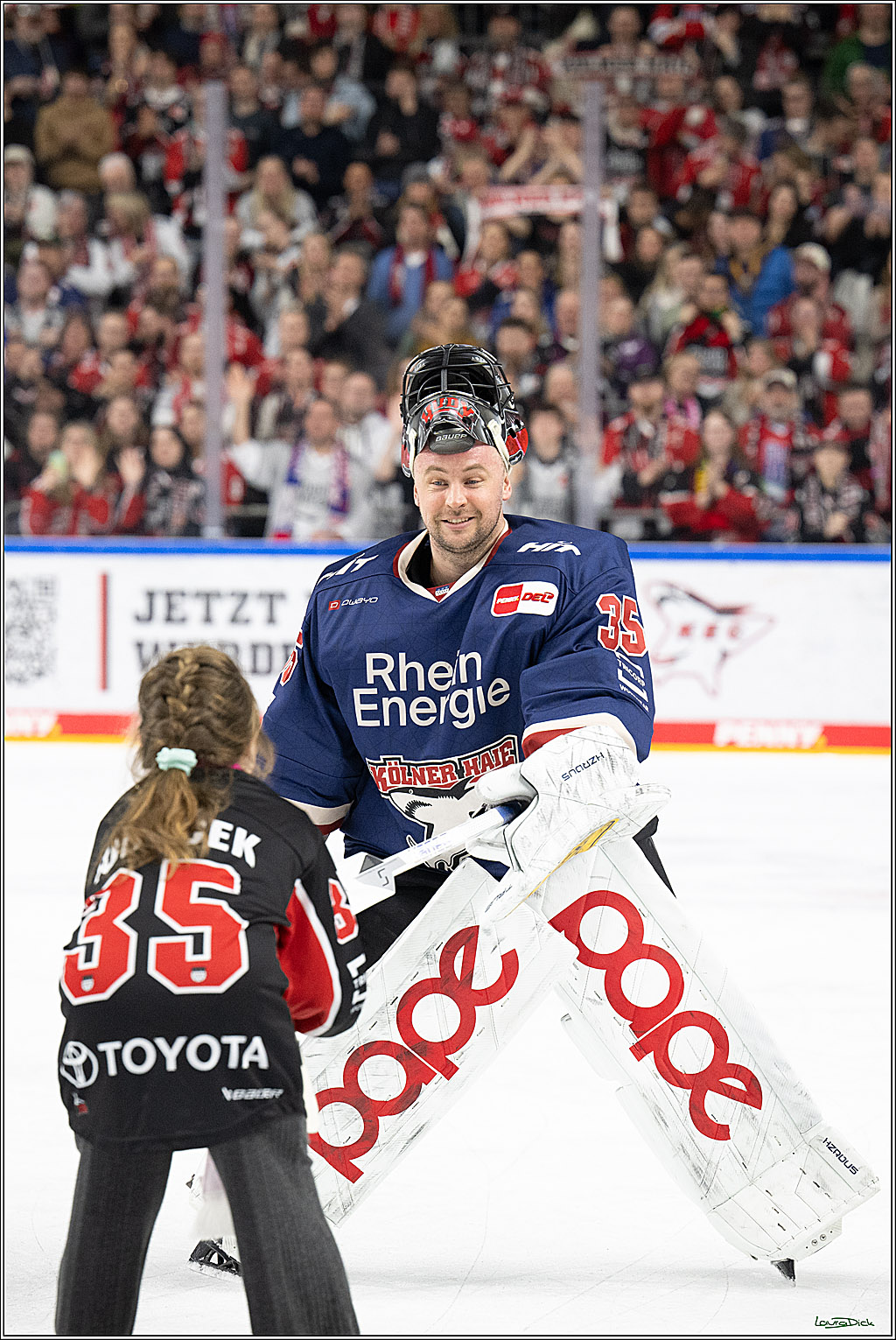 PENNY DEL; Koelner Haie-Iserlohn Roosters; Koeln, 04.03.2025