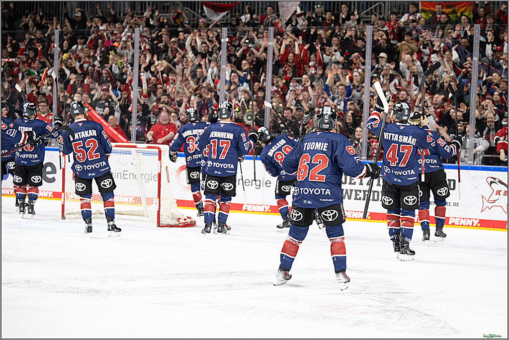 PENNY DEL; Koelner Haie-Iserlohn Roosters; Koeln, 04.03.2025