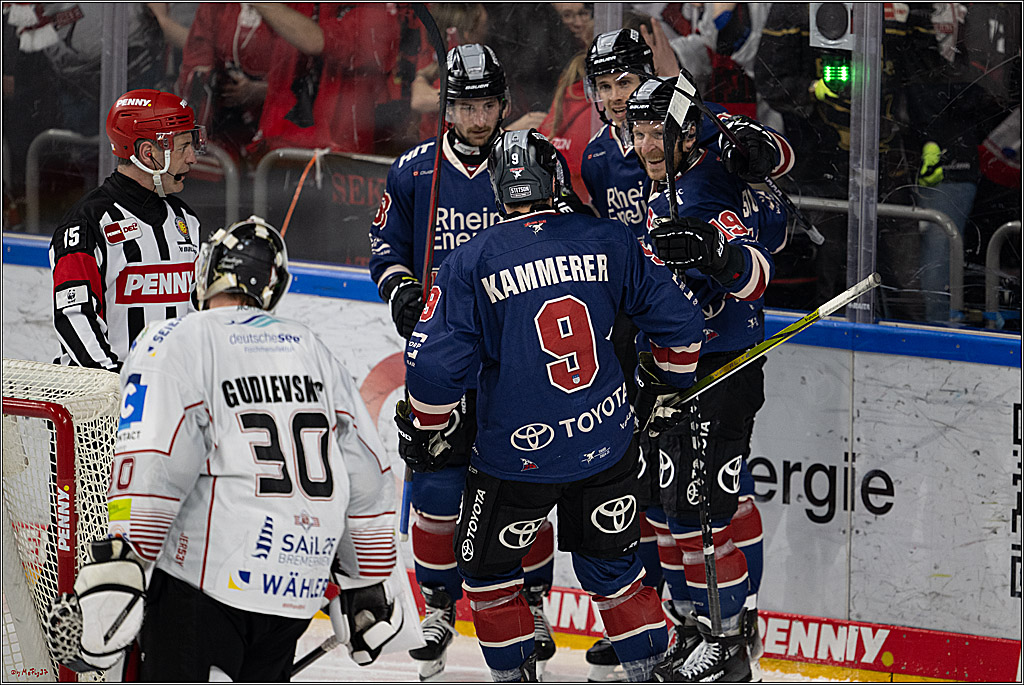 PENNY DEL 1; Kölner Haie - Fischtown Pinguins Bremerhaven; Köln, 07.03.2025