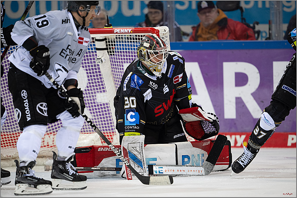 PENNY DEL 1 - Playoff Viertelfinale; Fischtown Pinguins Bremerhaven - Kölner Haie; Bremerhaven, 16.03.2025