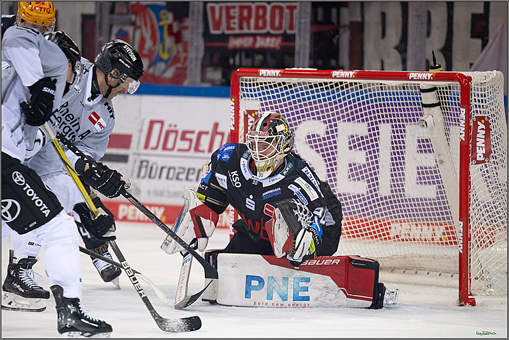 PENNY DEL; Fischtown Pinguins-Koelner Haie; Bremerhaven, 16.03.2025