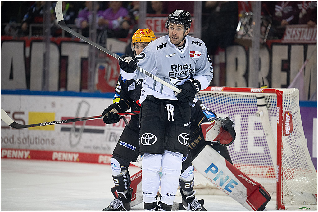 PENNY DEL; Fischtown Pinguins-Koelner Haie; Bremerhaven, 16.03.2025