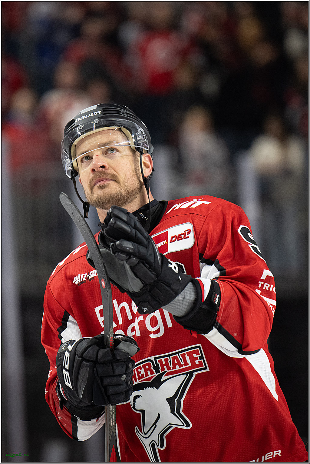 PENNY DEL; Koelner Haie- Fischtown Bremerhaven; Koeln, 18.03.2025