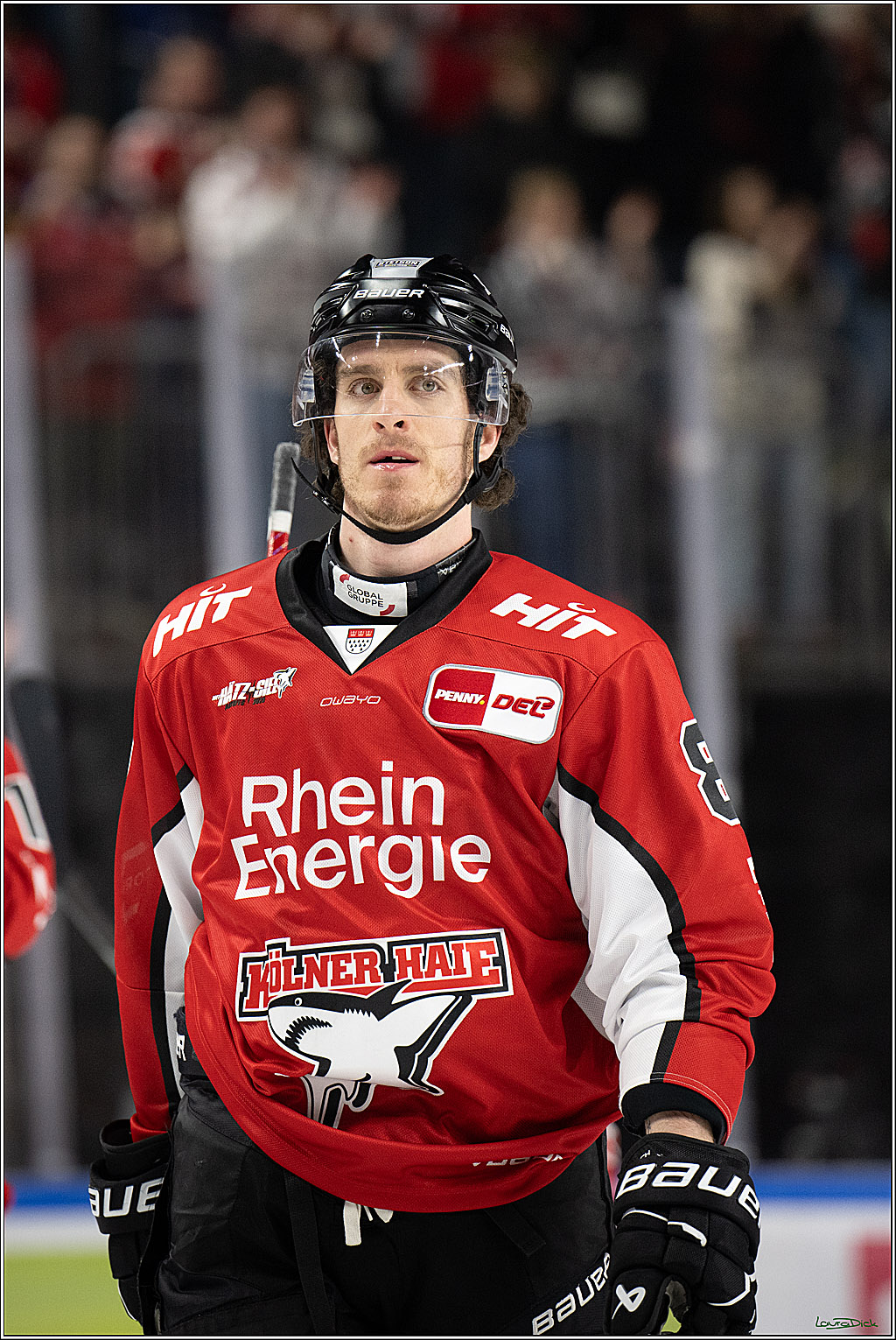 PENNY DEL; Koelner Haie- Fischtown Bremerhaven; Koeln, 18.03.2025