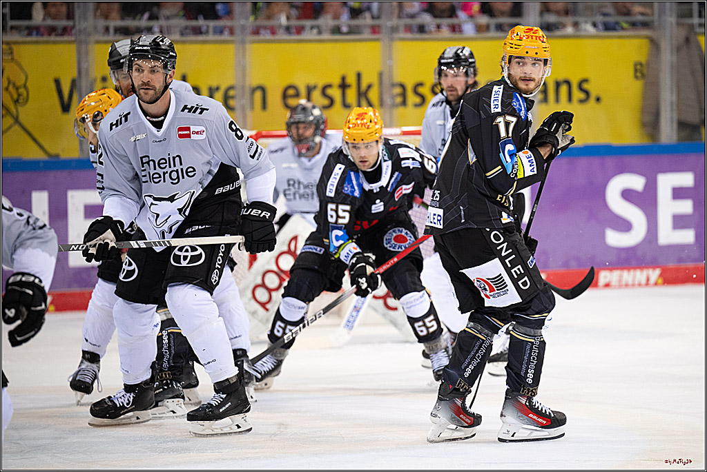 PENNY DEL 1 - Playoff Viertelfinale; Fischtown Pinguins Bremerhaven - Kölner Haie; Bermerhaven, 21.03.2025