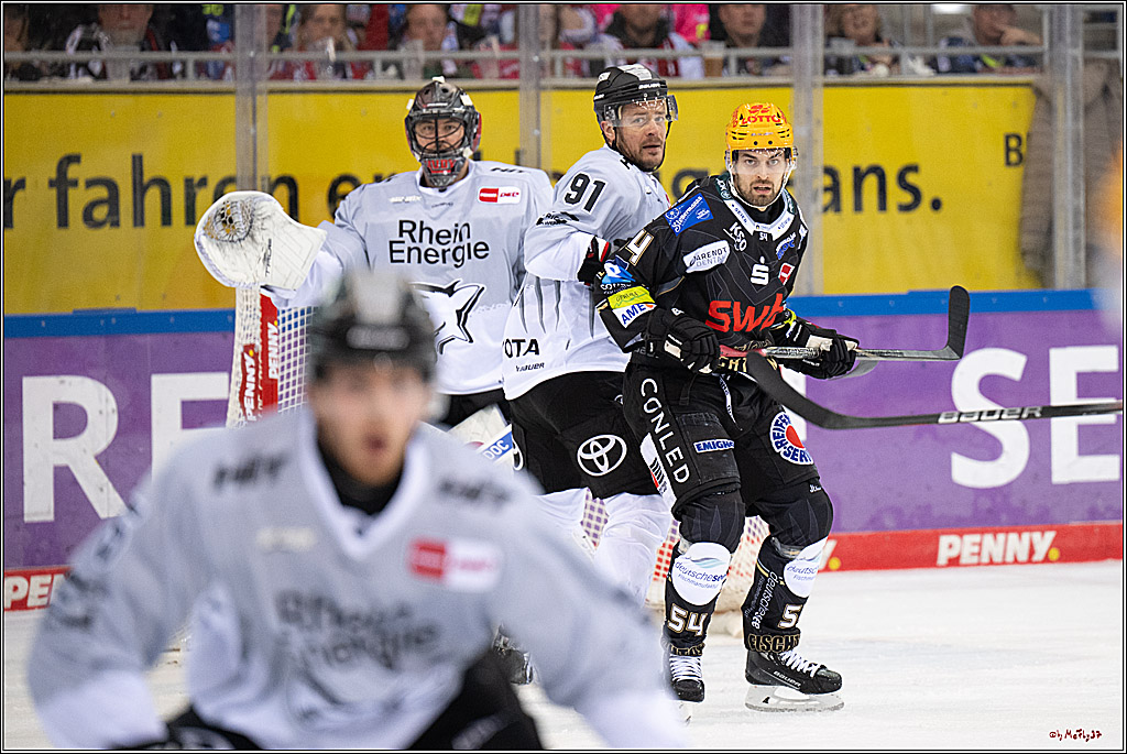 PENNY DEL 1 - Playoff Viertelfinale; Fischtown Pinguins Bremerhaven - Kölner Haie; Bermerhaven, 21.03.2025