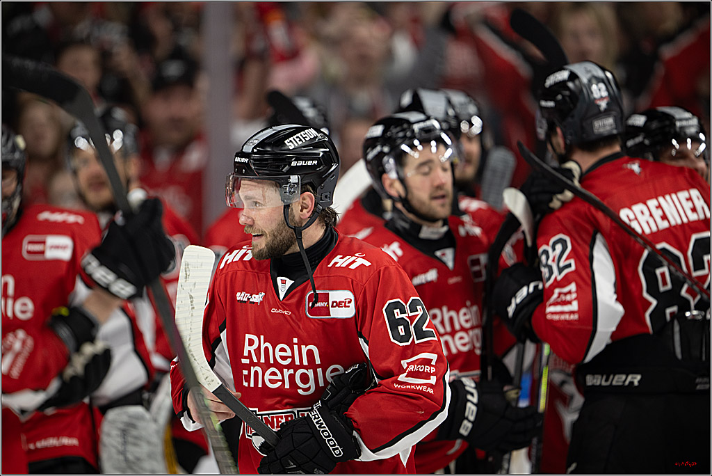 PENNY DEL 1 - Playoff Viertelfinale; Kölner Haie - Fischtown Pinguins Bremerhaven; Köln, 28.03.2025