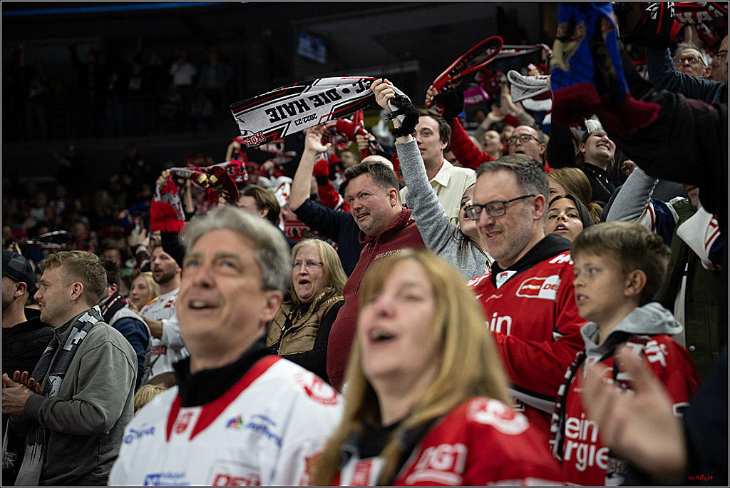 PENNY DEL 1 - Playoff Viertelfinale; Kölner Haie - Fischtown Pinguins Bremerhaven; Köln, 28.03.2025