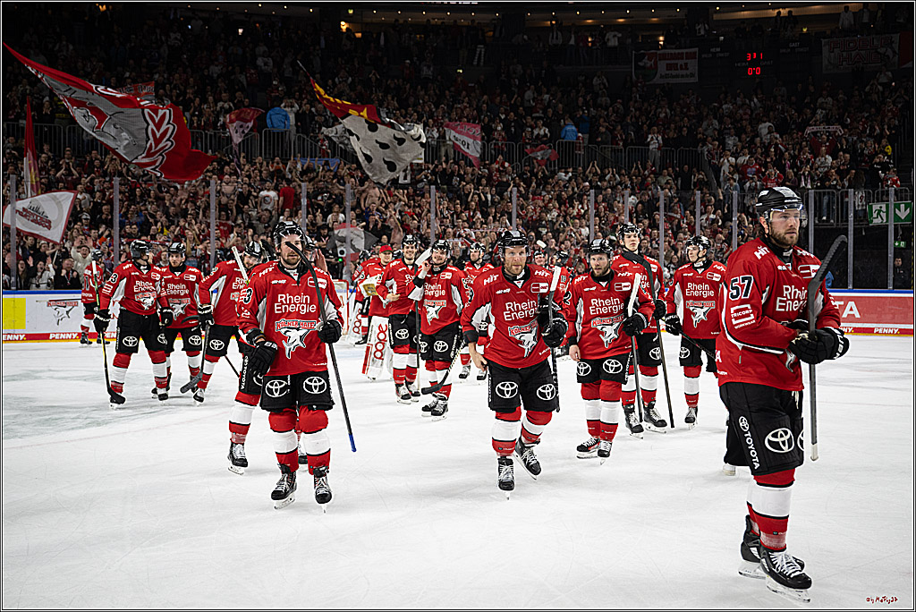 PENNY DEL 1 - Playoff Viertelfinale; Kölner Haie - Fischtown Pinguins Bremerhaven; Köln, 28.03.2025
