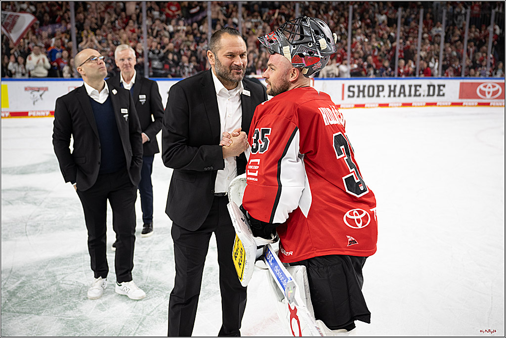 PENNY DEL 1 - Playoff Viertelfinale; Kölner Haie - Fischtown Pinguins Bremerhaven; Köln, 28.03.2025