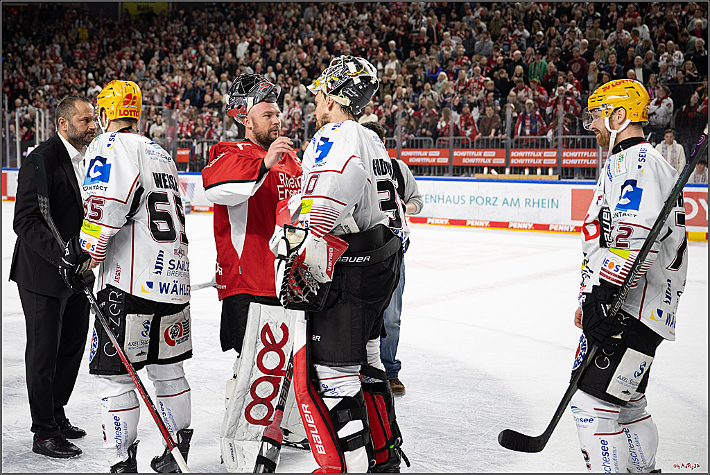 PENNY DEL 1 - Playoff Viertelfinale; Kölner Haie - Fischtown Pinguins Bremerhaven; Köln, 28.03.2025