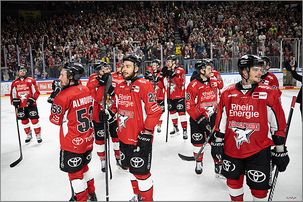 PENNY DEL 1 - Playoff Viertelfinale; Kölner Haie - Fischtown Pinguins Bremerhaven; Köln, 28.03.2025