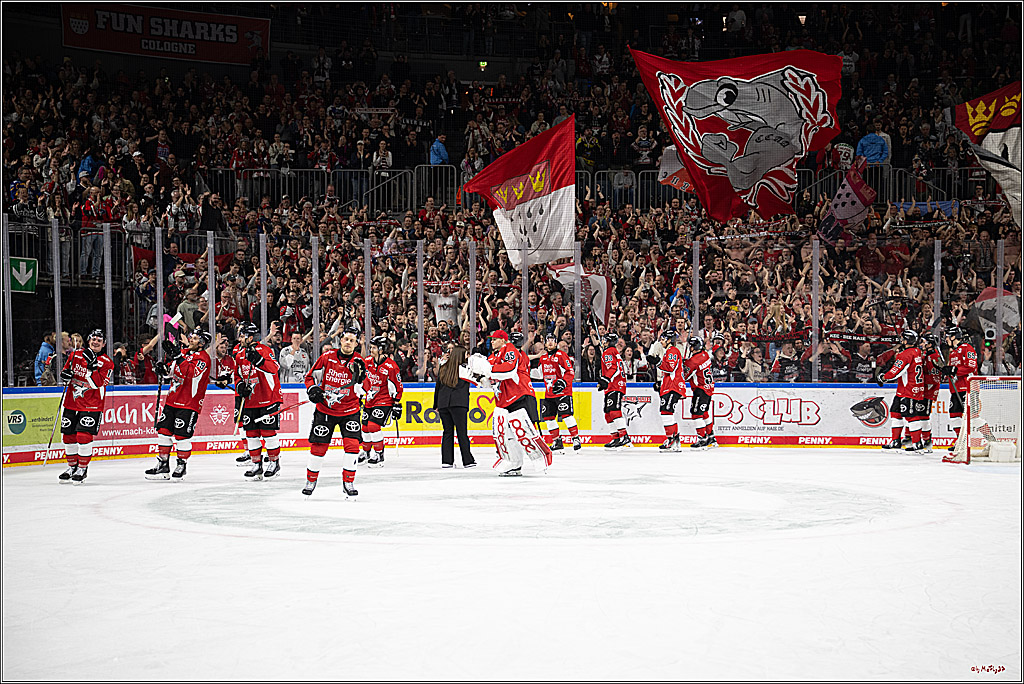 PENNY DEL 1 - Playoff Viertelfinale; Kölner Haie - Fischtown Pinguins Bremerhaven; Köln, 28.03.2025